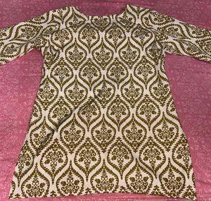 Patterned Mini Dress