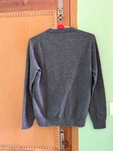 Mango Grey Wool Cashmere Sweater