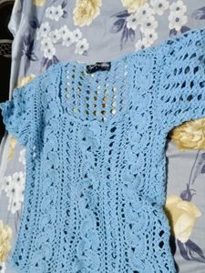 Crochet Knit Top
