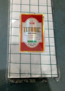 Titanic Brand Lungies - White & Green Plaid