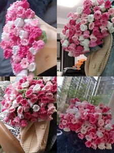 Crochet Flower Bouquet Blanket.