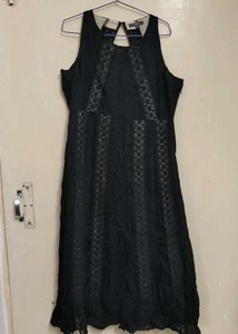 CODE Black Lace Dress