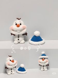 Crochet Olaf Snowman Set