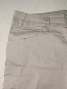 Men's Beige Shorts