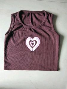 Heart Graphic Tank Top