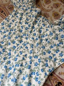 Floral Knee Level Dress