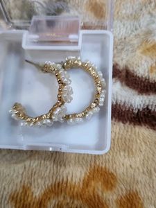 Pearl Flower earrings(Set of 2)