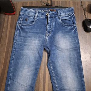 Blue Sparky Denim - Eye-Catching & Comfy