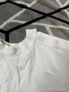 White Sleeveless Top