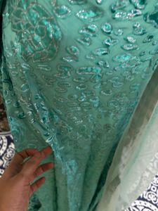 Mint Green Lehenga Set