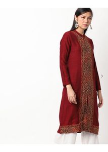 Winter Kurta And Woolen Leggings