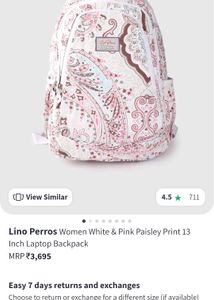 Lino Perros Vera Bradley Backpack(new wth tag)