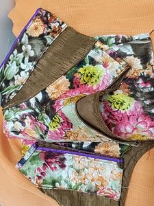 Elegant Floral Saree