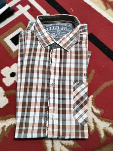 Navy Blue Casual Shirt