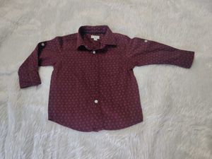 Cute Patterned Baby Shirt 9-12 M