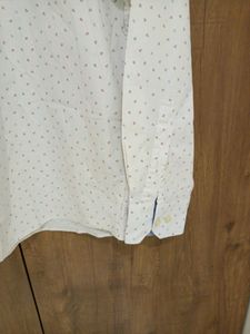White Printed Shirt (Men)