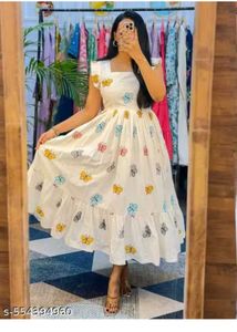 Butterfly Print Dress