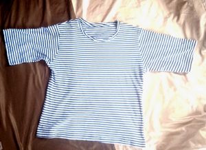 B/W striped oversized tShirt
