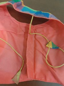 Colorful Checkered Padded Blouse