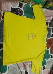 Yellow Graphic Tee