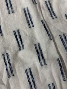 Striped White Dress