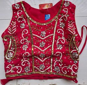 Rani Coloured Lehenga Choli (6-7years)
