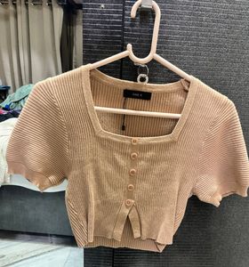 Cute Knit Crop Top