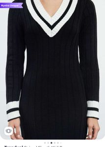 Trendy Striped Midi Dress