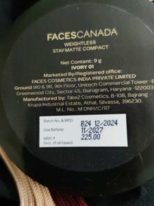 FACES CANADA MATTE COMPACT