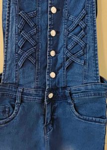 Denim Dungaree