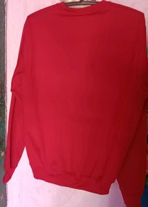 Red Long Sleeve Pullover