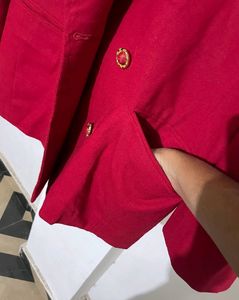 Oversized Double Breasted Blazer