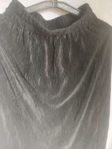 Black Pleated Skirt