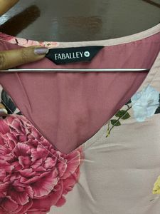 Faballey Floral Maxi Dress