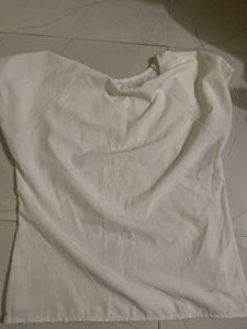 White Embroidered Top