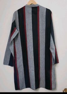 Anouk Striped Cotton Kurta