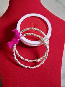 Silver Bangles For Kids