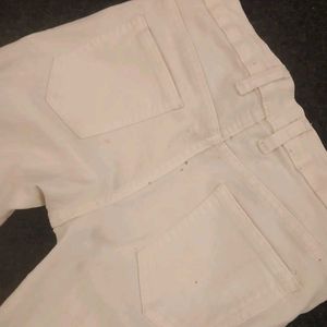 White Denim Jeans