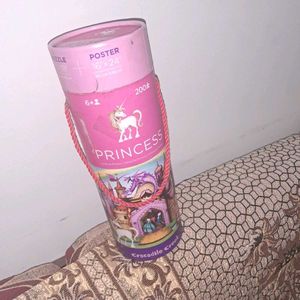 (Imported) Princess Jigsaw Puzzle with Poster