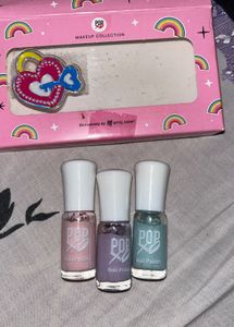 Set Of 9 Branded Nail Paints