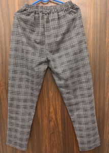 Plaid Casual Pants