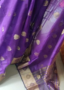 Saree With Stiched Blouse