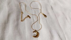 Antitarnish Moon Neckchain🌙✨