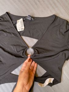 sexy Cutout Crop Top😍