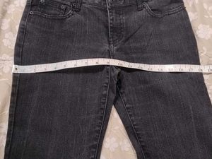 Charcoal Bootcut Jeans