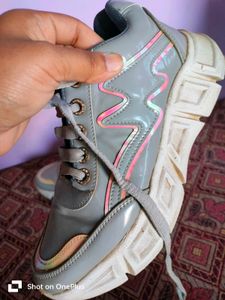 Grey Sneakers