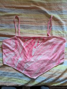 Pink Swirl Cami Top