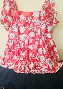 Jisora Pure Cotton Floral Co-ord Set