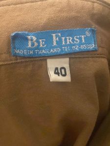 Khaki Short Sleeve Top