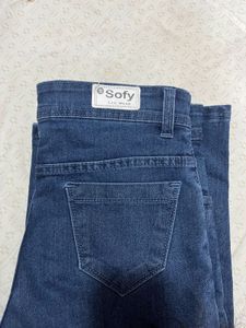 Wideleg Blue Women Jeans